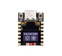 Nudiuhis Mini Development Board ESP32 S3 Development Board Support 2.4GHz WiFi and Bluetooth with 0.42-Inch OLED Display