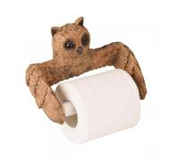 Nudiuhis Novelty Owl Toilet Paper Holder Toilet Tissue Holder for Restroom Household