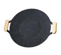 Nudiuhis Outdoor Camping Grill Pan, Korean Barbecue Pot, Portable Cooking Frying Pan, Meat Pot Grill Pan, Picnic Grill Pan