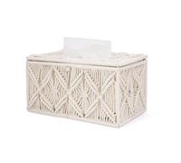 Nudiuhis Paper Tissue Holder Napkin Tissues Organizer Home Decor for Dresser Living Room Office