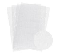 Nudiuhis Plastic Mesh Canvas Sheets for Embroidery,Eyelet Net,Plastic Needle Point Canvas Craft DIY,Knitting Crochet Projects,A