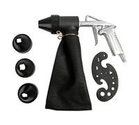 Nudiuhis Pneumatic Sandblasting Tool Kit Sand Blasting Machine Set Versatile Sandblaster Handheld Polishing Machine Rust Remover