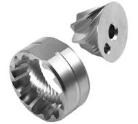 Nudiuhis Premium 38mm Conical Coffee Grinder Burrs for Enhanced Espresso Grinding Experience
