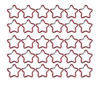 Nudiuhis Red Five-Point Star Buckle Outdoor Camping Tool Keychain Clip Keychain Hook Carabiner Outdoor Tool