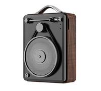 Nudiuhis Retro Bluetooth Speaker,Portable Vintage Bluetooth Audio Subwoofer Speaker Sound Box for Home Office