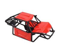 Nudiuhis Rock Tarantula Nylon -Body Shell Chassis Kit for 1/18 RC Crawler TRX4M Upgrade Red