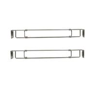 Nudiuhis RV Secure Adjustable Bars Stainless Steel Rods Food&Drink Stabilizers for RV Refrigerator (2 Pack)