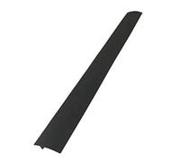 Nudiuhis Silicone Stove Space Covers, Heat Oven Space Filler Seals Space Between Stovetop and Counter Easy to Use Black
