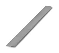 Nudiuhis Silicone Stove Space Covers, Heat Oven Space Filler Seals Space Between Stovetop and Counter Easy to Use Grey