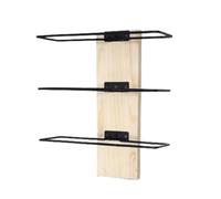 Nudiuhis Stylish Wall Mounted Wine Stand Holder Convenient Wine Holder Versatile Wine Display Shelves for Wine Collectors A