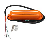 Nudiuhis Suitable for Electric Guitar Pickups, Six-String Electric Guitar Humbuckers, and Dual-Rail Blade Pickups,Orange