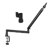 Nudiuhis Suspension Arm 360° Rotatable Microphone Boom Arm Microphone Bracket Without Increasing Pole