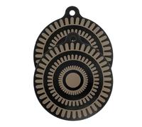 Nudiuhis Thermochromic Silicone Induction Cooktop Protector Mat, Silicone Mat for Induction Cooktop,Countertop Protectmat 2Pcs