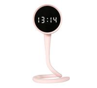 Nudiuhis Tuya Smart Clock Alarm WiFi Battery Camera 3MP Night Vision Mobile APP Remote View and Record SD Card Memory Camera B