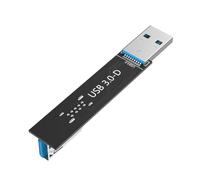 Nudiuhis USB 3.0 9Pin Card Adapter USB 3.0 9Pin Male toFemale Card Adapter forPC Laptop D
