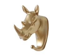Nudiuhis Wall Mounted Hooks Animal Head Rack Coat Caps Wall Hanger Horse Elephant Hooks Decorative Decor Bathroom Accessories F