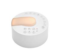 Nudiuhis White Noise Machine with Type-C, Timed Shutdown Feature for Restful Sleep, Ideal for Babies, Adults, Office and Travel Use