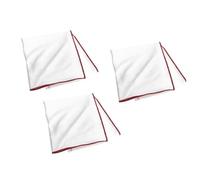 Nudiuhis Wine Glass Polisher and Wine Glass Polishing Cloth for Lint, and -Free Cleaning of Wine Glasses,White 3PCS