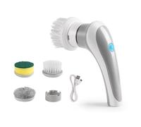 Nudiuhis Wireless Household Electric Cleaning Brush Multifunctional Charging Bathroom Kitchen Cleaning Tool Supplies Wash Brush
