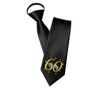 Nudoraw Birthday Gift Zipper Ties 18 30 40 50 60 70 | 18 30 40 50 60 70 Birthday Decorations, Gifts for Grandson Son Brother Dad Grandad Husband Best Friend, Adjustable Necktie