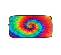 Nudoraw Colourful Helix Pencil Case, Practical Fashion Box, Large Capacity Multi Compartment, Fit College Student Daily Office Use