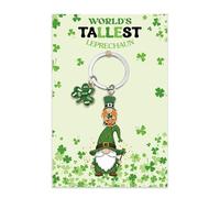 Nudoraw Irish Gifts St Patricks Day Keyrings Irish Good Luck Gifts for Women St Patricks Day Accessories Leprechaun Paddys Days Gift for Girls Birthday Mothers Day Gift Easter International Womens Day