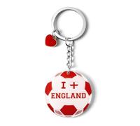 Nudoraw World Cup 2026 Keychain, England Football Gifts for Boys Girls Men, Fathers Day Gift Footballs Presents, World Cup Gifts for Football Fans, Keyring for Worlds Cups Party Decorations Supplies