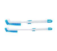 Nudorpn Aquarium Cleaning Brush | 2 Pieces Extendable Brush for Cleaning Algae - Kitchen Sink Cleaner | for Betta Turtle Shrimp Axolotl Reef Tray Window Wall Corner