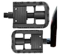 Nudorpn Bike Pedals, Wide Cycling Pedals | Lightweight Non Slip Replacement Reflective Strips for Urban Ride and E-Bike