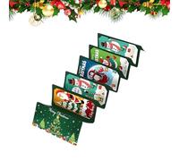 Nudorpn Christmas Surprise Money Holder, 10 Card Slots and Checks Envelope Party Gifts | Surprise Money Envelopes for Family, Friends, Adults, Men, Women, Boys, Girls, Teenagers, Father