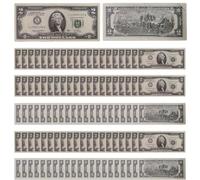 Nudorpn Collectable Dollar Notes, Fake Dollars Banknote, Compact Play Money for Travel, Role Play Fun for Women, Men, Parents, Teenagers, Girls, Teenagers