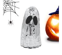 Nudorpn Disco Ghost Decoration, Table Halloween Centrepiece, Glitter Decoration for Table, Desk, Fireplace and Cake Stand