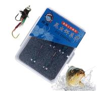 Nudorpn Fly Lures for Fishing | Artificial Bait with Hooks - 5 Pieces Fishing Tackle for Freshwater, Rivers, Lakes and Streams in Overcast Weather in the Early Morning Hours for Practice and for