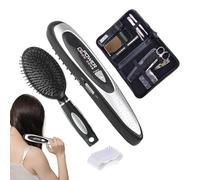 Nudorpn Haartruste Massage Bast, Scalp Massage Brush, Battery Operated Vibrating Scalp Peel Brush, Electric Portable Comb for Self Care, Wellness Relaxation