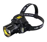 Nudorpn LED Headlamp - Rechargeable LED Headlamp, Light Motion Sensor Head Lamp for Hiking, Running, Hunting, Fishing
