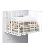 Nudorpn Magnetic Laundry Organizer | Laundry Dryer Ball Organizer - Foldable Basket Shelf Decorative for Bedroom Locker Fridge Dorm Closet Room