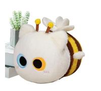 Nudorpn Plush Figures | Cute Bee Cat Plush Toy - Soft Plush 26 cm - Room Decoration Sofa Car Birthday Gift Valentine's Day Gift for Girls Boys
