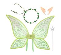 Nudorpn Princess Wings, Butterfly Fairy Wings for Children, Transformation Accessories for Halloween, Birthday, Christmas, Wedding, Role Play, Costume Accessory