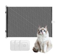 Nudorpn Retractable Door Gate - Swivel Dog Gate | Safety Gate for Home Play Baby Children Puppies Doors Stairs Indoor