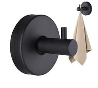 Nudorpn Suction Cup Hook, Suction Cup Hook, Hanging Towel Hook with Suction Cup, Powerful Wreath Hanger, Stainless Steel Bathroom Suction Hook for Ceramic Tiles,