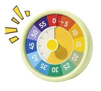 Nudorpn Visual Countdown Timer | Rainbow Timer for Learning, Digital Clock with Alarm and 60 Minute Countdown Timer for Time Management Daily Activities School
