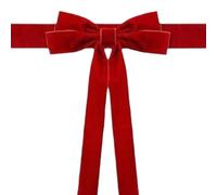 Nœuds en velours bordeaux - Embrasses de rideaux élégantes et résistantes à la décoloration, nœud en ruban de velours vintage | Décorations de nœuds de Noël pour fenêtre, intérieur, vacances, Noël,