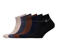 NUDUS UNDERWEAR Bamboo Rayon Classic Dress Socks 5-Pair Gift Box - Very Soft Thin Breathable, Ankle-multicolor-a, 6-9