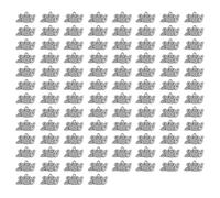 [NUEAYMS] 100pcs 2026 Year Number Charms Metal Pendant Creative Jewelry Crafts Graduation Craft Projects Decorative Alloy Charms, Silver, S