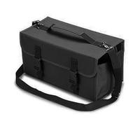 NUEAYMS 120 Slots Large Capacity Multilayer Marker Case with Shoulder Strap for Permanent Paint Sketch Markers Storage Carrying Bag Holder Case
