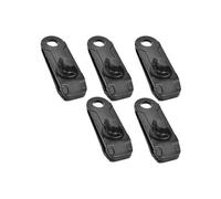 NUEAYMS 5 / 10Pcs Adjustable Grip Tarp Clamps Heavy Duty Clips, Tent Cover Fasteners Holder for Camping & Pool Awnings Thumb Screw Tent Clip