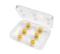 NUEAYMS 6Pcs Replacement Soft Silicone Earbuds Tip 4.0mm-6.0mm Noise Isolating Ear Pad Foam Eartips For In-Ear Earphones Earphone Silicone Tips