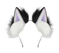 [NUEAYMS] Anime themed plush cat ears headband with modern gradation color can be adjusted for the costume
