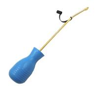 NUEAYMS Control Powder Duster Diatomaceous Earth Bulb Duster Powder Applicator Garden Applicator Bulb For Indoor Outdoor Sprayer Dispersing Dust Professional Tool, Light Blue