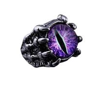 [NUEAYMS] Festive Wolf Foot Devil Opening Adjustable Ring, Alloy Texture Jewelry, Wolf Foot Devil Opening Adjustable Ring Festival for Daily Wear